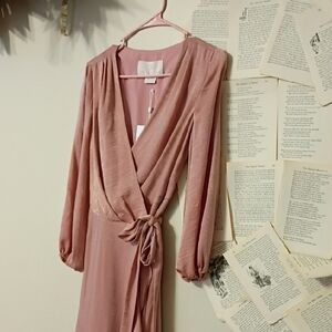 Elegant Gal Meets Glam Jennifer Wrap Dress